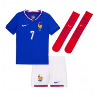 Camisa de time de futebol França Antoine Griezmann #7 Replicas 1º Equipamento Infantil Europeu 2024 Manga Curta (+ Calças curtas)